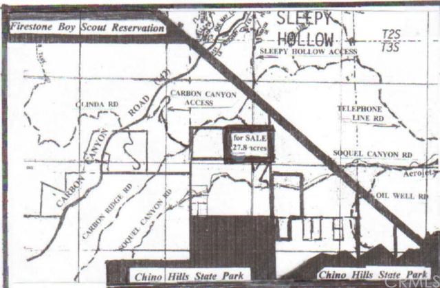 0 Carbon Ridge Road, Brea California 92823 - Horse Land Real Estate